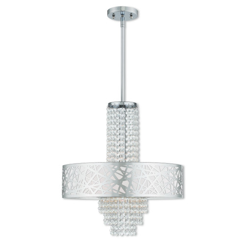 Allendale Four Light Pendant in Polished Chrome (107|40766-05)