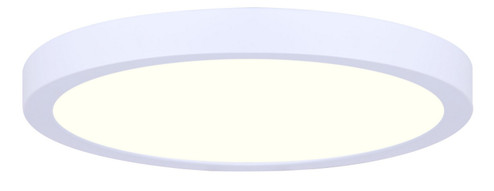 Led Disk 7'' LED Disc Light in White (387|LED-7LM-WT-C)