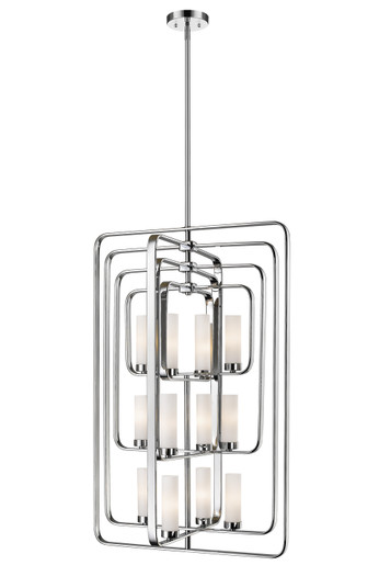 Aideen 12 Light Chandelier in Chrome (224|6000-12-CH)