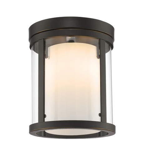 Willow Three Light Flush Mount in Olde Bronze (224|426F-OB)