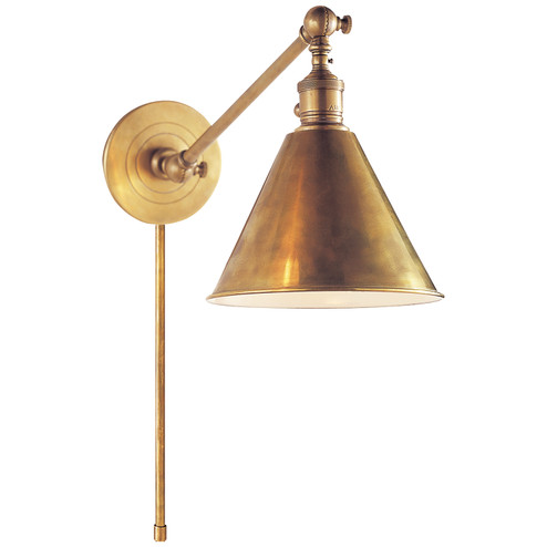 Boston Functional One Light Wall Sconce in Hand-Rubbed Antique Brass (268|SL 2922HAB)