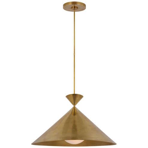 Orsay LED Pendant in Hand-Rubbed Antique Brass (268|PCD 5220HAB-WG)