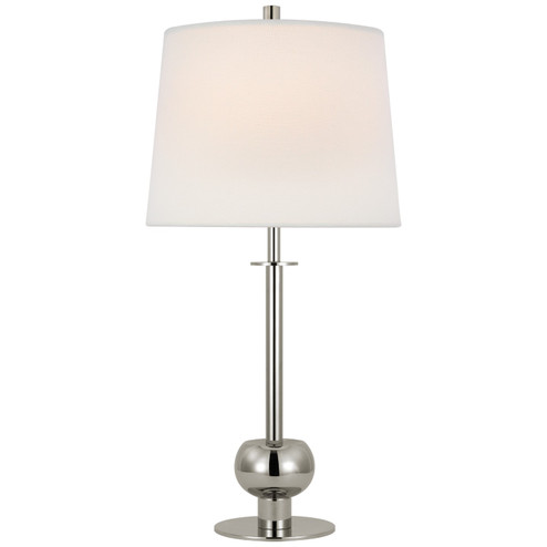 Comtesse LED Table Lamp in Polished Nickel (268|PCD 3100PN-L)