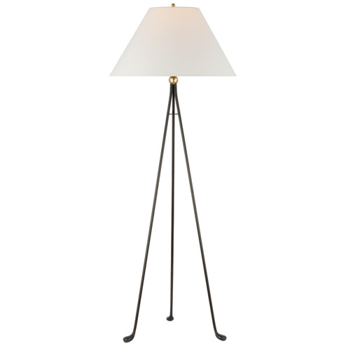 Valley LED Floor Lamp in Aged Iron and Gild (268|CD 1005AI/G-L)