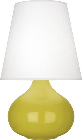 June One Light Accent Lamp in Citron Glazed Ceramic (165|CI93)