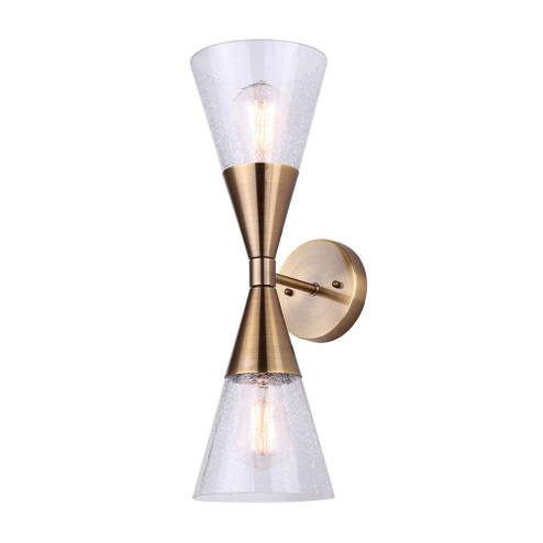 Lillian Two Light Wall Sconce in Gold (387|IWF1101A02GD)