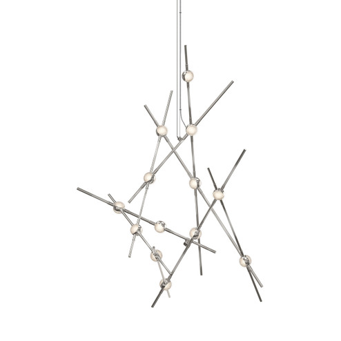 Constellation LED Lantern in Satin Nickel (69|2151.13C)
