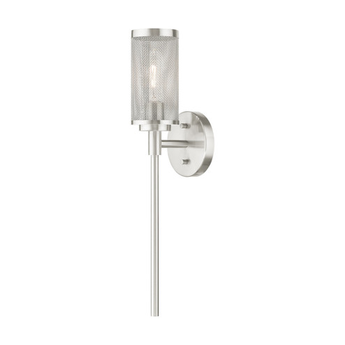 Industro One Light Wall Sconce in Brushed Nickel (107|14121-91)