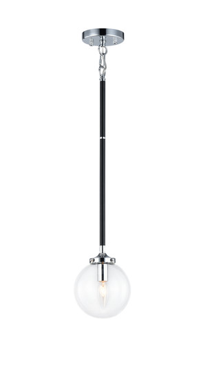 Particles One Light Pendant in Black & Chrome (423|C58201CHCL)