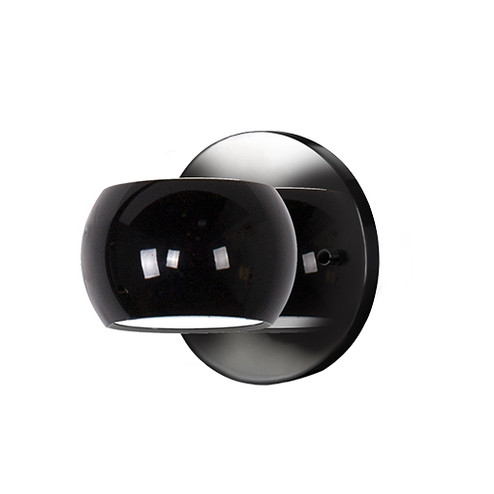 Flux LED Wall Sconce in Gloss Black (347|WS46604-GBK) Flux LED Wall Sconce in Gloss Black (347|WS46604-GBK)