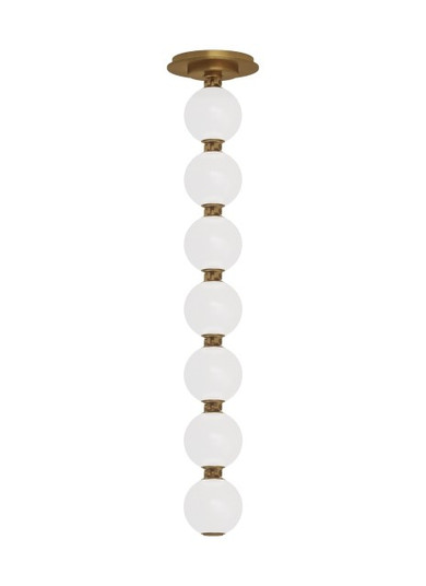 Perle LED Pendant in Natural Brass (182|SLPD22627NBS)