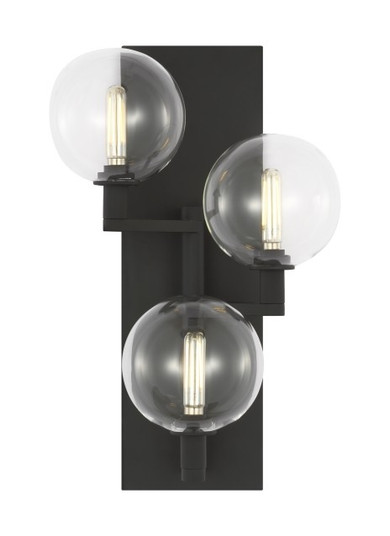 Gambit LED Wall Sconce in Nightshade Black (182|700WSGMBTCB-LED927)