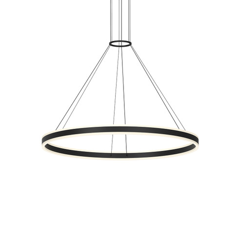 Double Corona LED Pendant in Satin Black (69|2307.25)