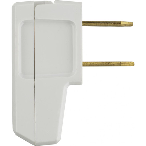 Connect Flat Plug in White (230|90-1083)