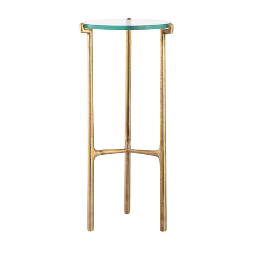 Bump Accent Table in Brass (45|H0805-10878)