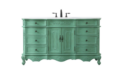 Danville Single Bathroom Vanity in Vintage mint (173|VF10160VM-VW)