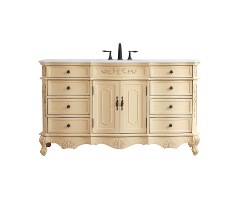 Danville Single Bathroom Vanity in Light antique beige (173|VF10160LT-VW)