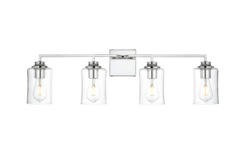 Ronnie Four Light Bath Sconce in Chrome and Clear (173|LD7314W32CH)