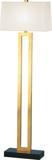 Doughnut One Light Floor Lamp in Natural Brass (165|106X)