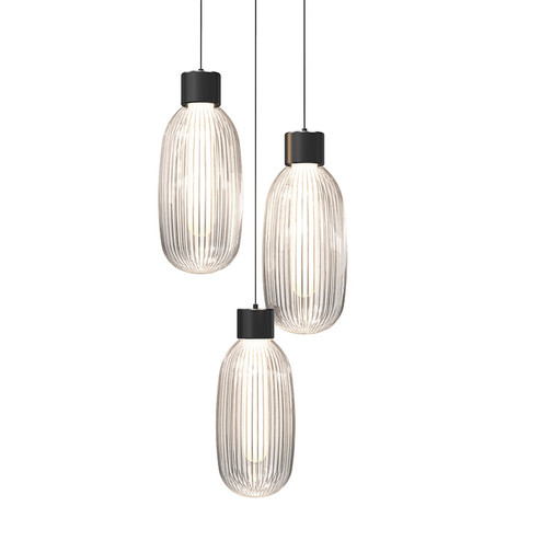 Friso LED Pendant in Satin Black (69|3103.25)