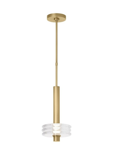 Laurel LED Pendant in Natural Brass (182|KWPD21227CNB)
