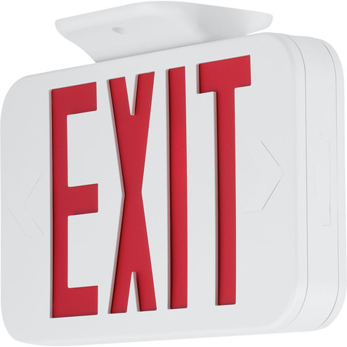 Exit Signs LED Emergency Exit in White (54|PETPE-UR-30-RC)