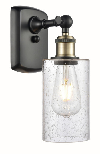 Ballston One Light Wall Sconce in Black Antique Brass (405|516-1W-BAB-G804)