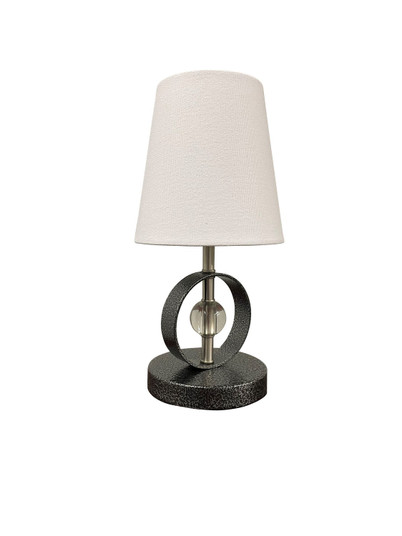 Bryson One Light Accent Lamp in Satin Nickel/Supreme Silver (30|B210-SN/SS)