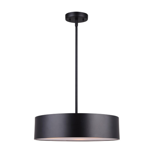 Dexter Three Light Pendant in Matte Black (387|IPL318A03BK16)