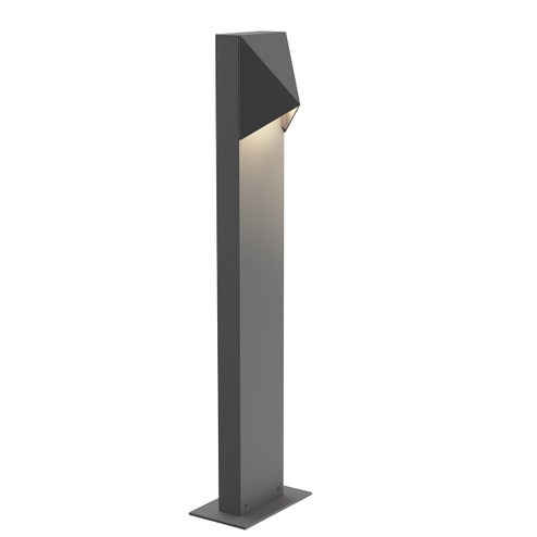Triform Compact LED Bollard in Textured Gray (69|7322.74-WL)