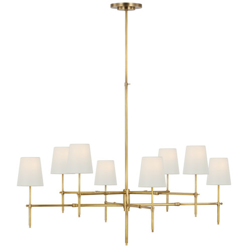 Bryant LED Chandelier in Hand-Rubbed Antique Brass (268|TOB 5197HAB-L)