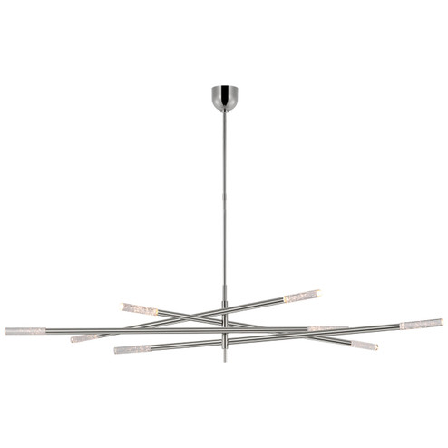 Rousseau LED Chandelier in Polished Nickel (268|KW 5595PN-SG)