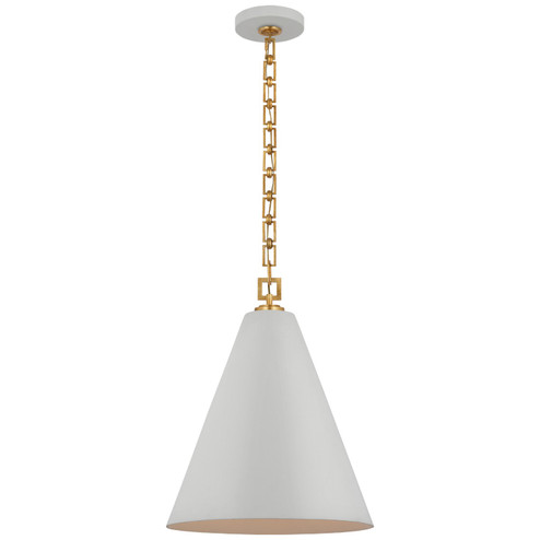 Theo LED Pendant in Soft White and Gild (268|JN 5322SW/G)