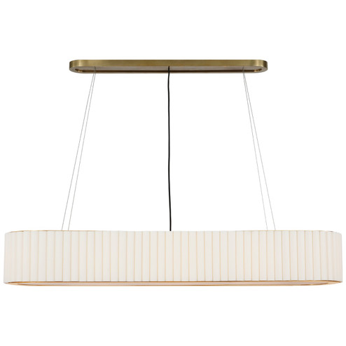 Palati LED Linear Chandelier in Hand-Rubbed Antique Brass (268|IKF 5445HAB-L)