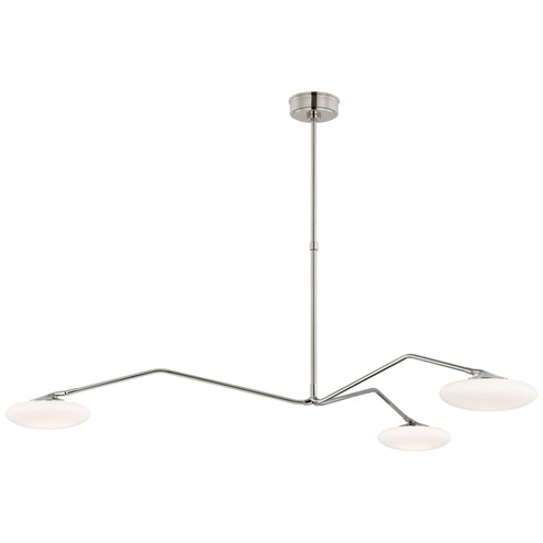 Brindille LED Chandelier in Polished Nickel (268|CD 5010PN-WG)