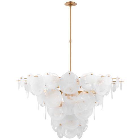 Loire LED Chandelier in Gild (268|ARN 5454G-WSG)