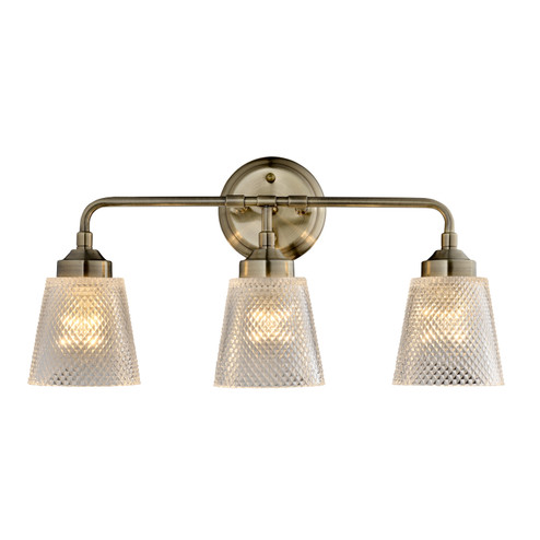Westport Three Light Bath in Antique Brass (137|312B03AB)