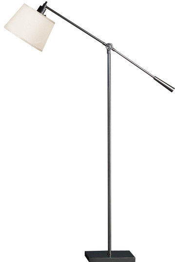 Real Simple One Light Floor Lamp in Gunmetal Powder Coat over Steel (165|1824) Real Simple One Light Floor Lamp in Gunmetal Powder Coat over Steel (165|1824)