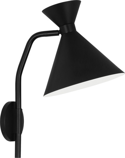 Cinch One Light Wall Sconce in Matte Black (165|1253) Cinch One Light Wall Sconce in Matte Black (165|1253)