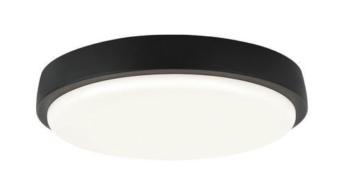 Zane LED Flush Mount in Matte Black (423|M16112MB)