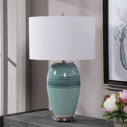 Caicos One Light Table Lamp in Brushed Nickel (52|28437-1)