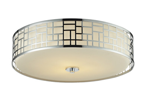 Elea Three Light Flush Mount in Chrome (224|328F20-CH)