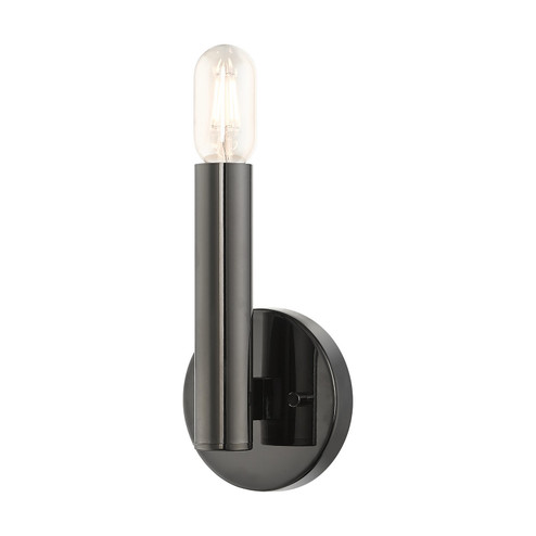 Copenhagen One Light Wall Sconce in Black Chrome (107|51131-46)