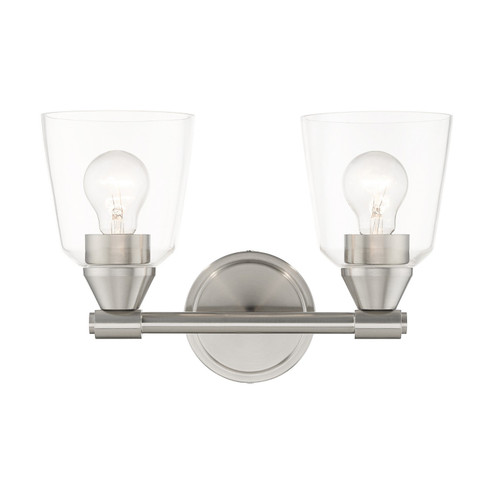 Catania Two Light Vanity Sconce in Brushed Nickel (107|16782-91)