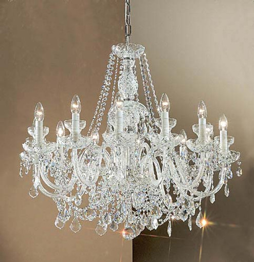 Bohemia 12 Light Chandelier in Chrome (92|8276 CH C)