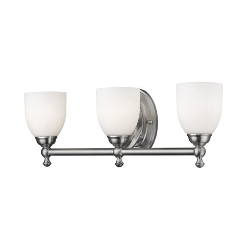 Three Light Vanity in Satin Nickel (59|623-SN)