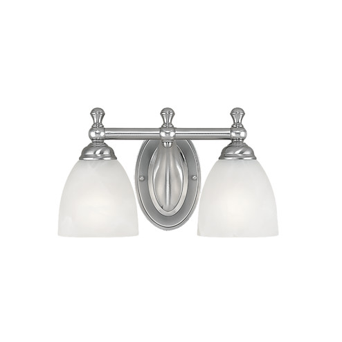 Two Light Vanity in Satin Nickel (59|602-SN)