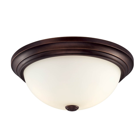 Two Light Flushmount in Rubbed Bronze (59|5403-RBZ)