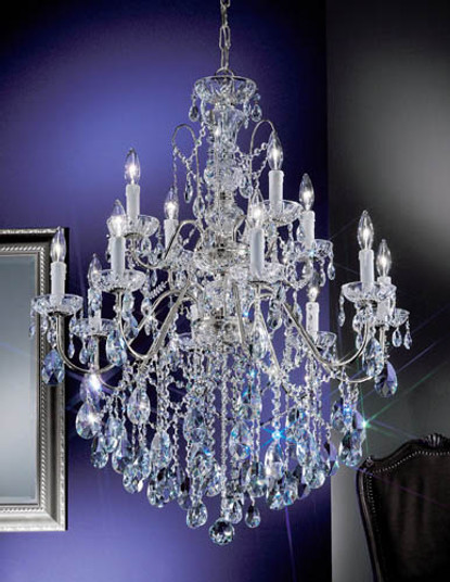 Daniele 12 Light Chandelier in Chrome (92|8399 CH C)