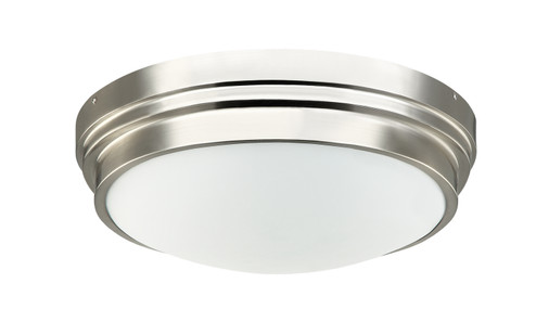 Fresh Colonial Two Light Flush Mount in Brushed Nickel (423|X46402BN)